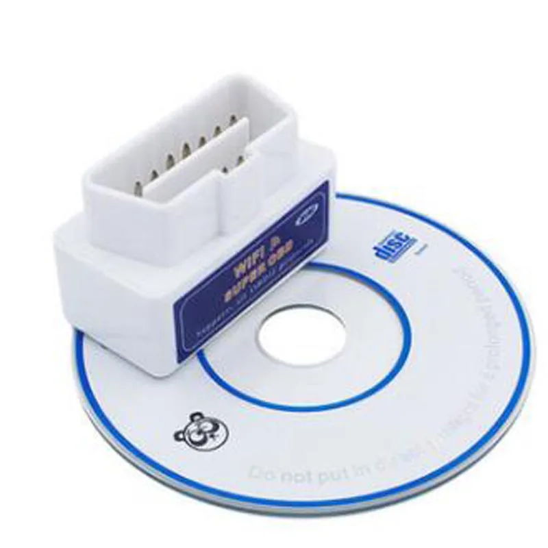 Бесплатная доставка Супер Мини ELM327 WIFI V1.5 OBD2 автомобильный диагностический