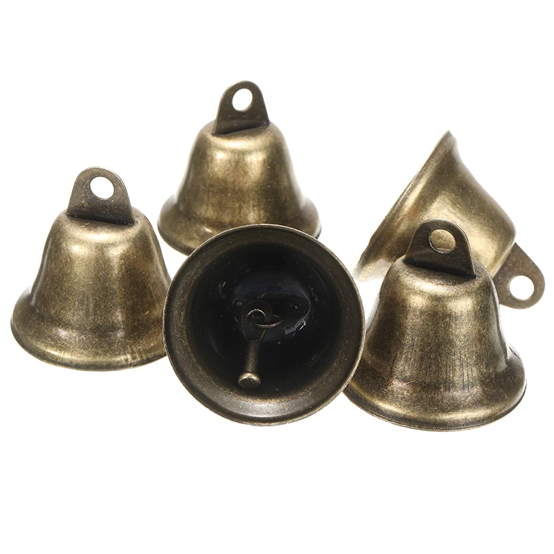 

20pcs Jingle Bells 38mm Anti-lost Metal Pet Bells Christmas Decorative Wind Chimes Festival Party Supply Accessories
