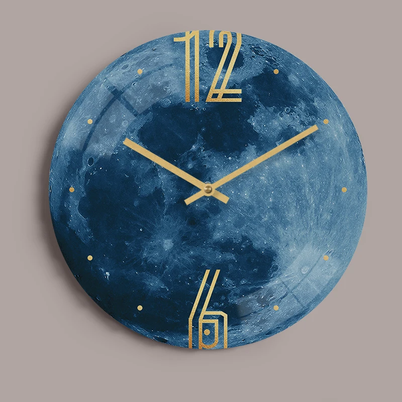 Простые Роскошные Настенные часы креативные скандинавские современные