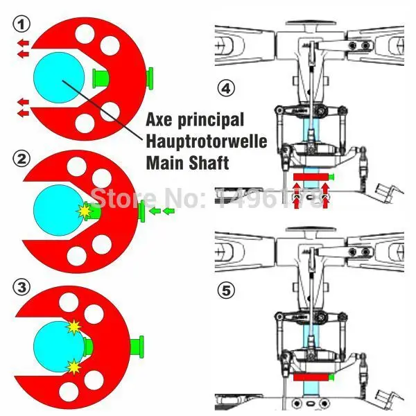 Новые 450 Swashplate инструменты для выравнивания KS KSJ 1117 ALIGN T-REX pro DFC FBL H45191 Rc инструмент
