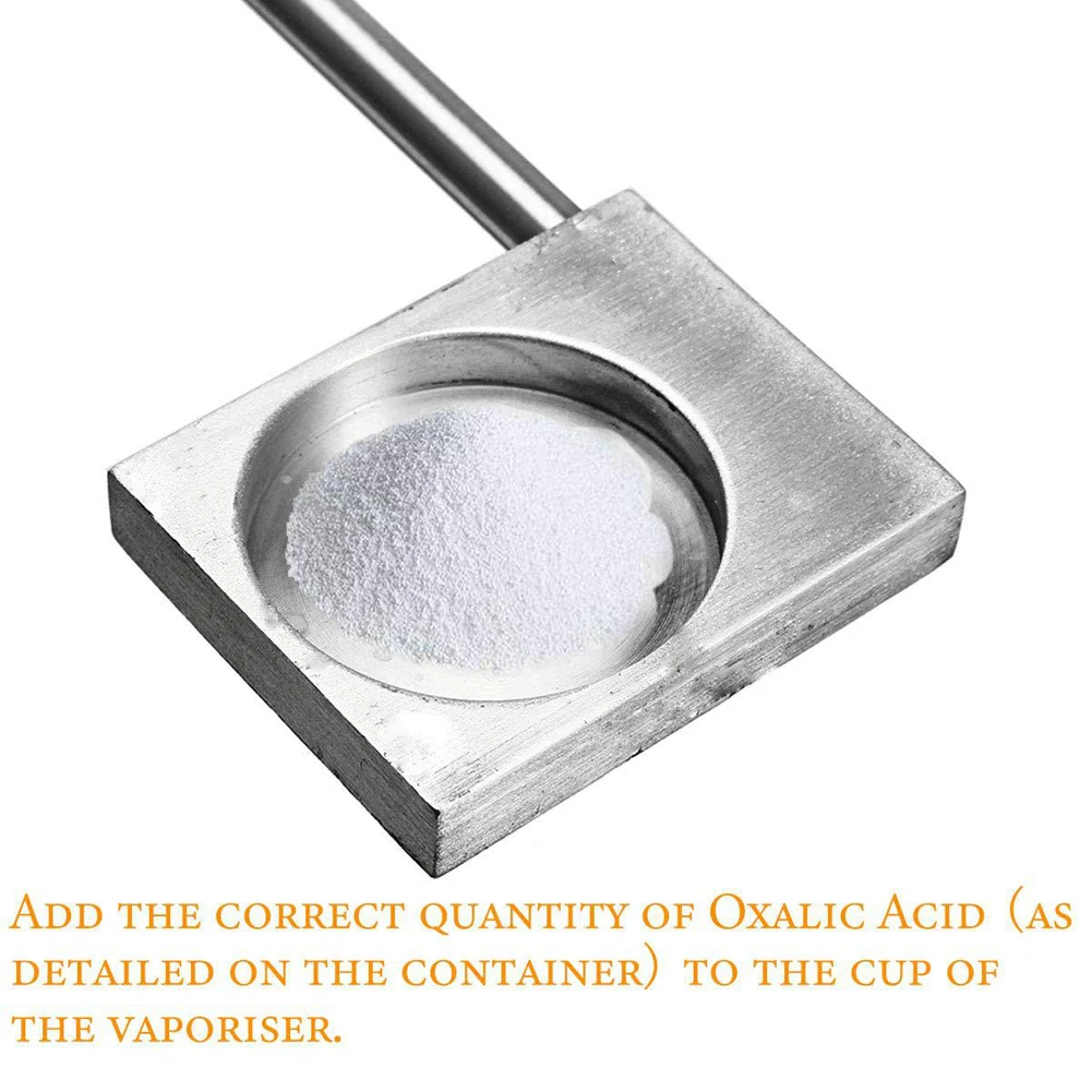 

12V Oxalic Acid Vaporizer Evaporator Varroa Treatment Bee Hive Fumigation
