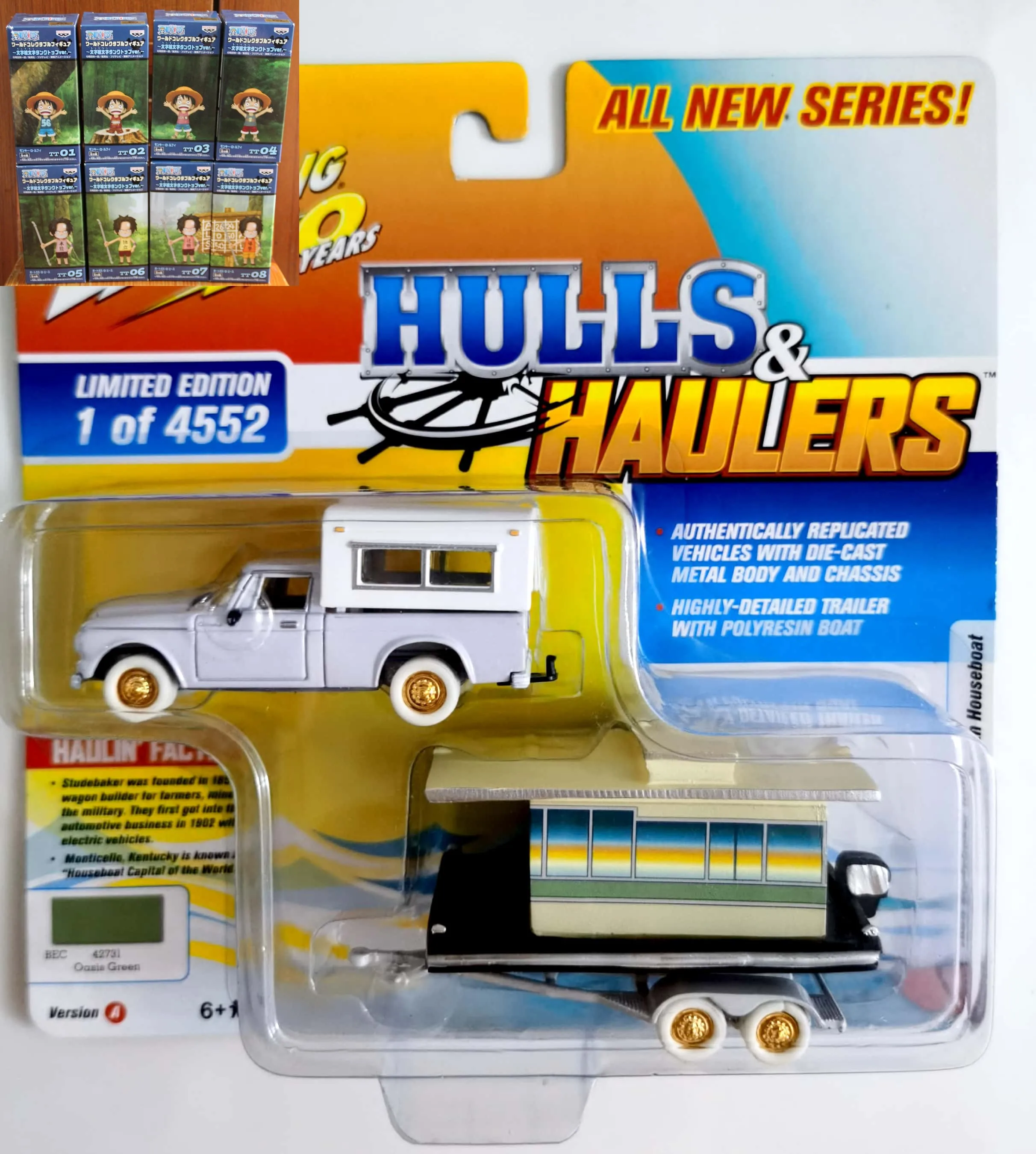 

Johnny Lightning 1/64 Limited edition truck hauler Collection Metal Die-cast Simulation Model Cars Toys