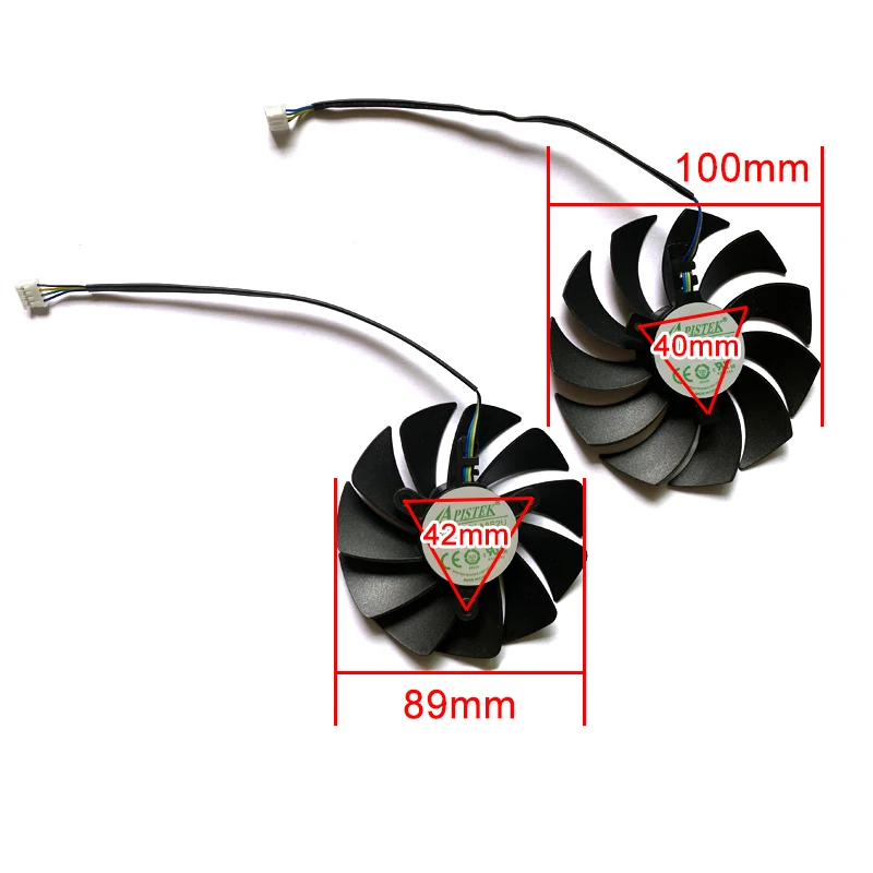 Вентилятор GAA8S2U для графического процессора ZOTAC GAMING RTX 100 Ti 3060 белый мм 89 12 В 4