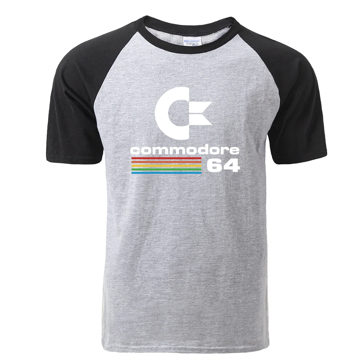Летняя новинка, коммодор, 64 Футболки, C64 SID Amiga, Ретро стиль, 8 бит, ультра крутой дизайн, виниловая футболка с коротким рукавом, реглан, мужская одежда