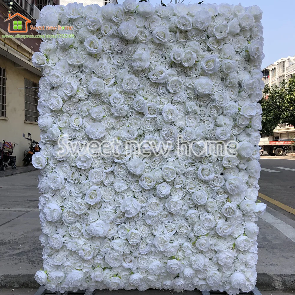 3D искусственный цветок стеновая панель свадебный фон новый Hydrangeas двухстворчатый