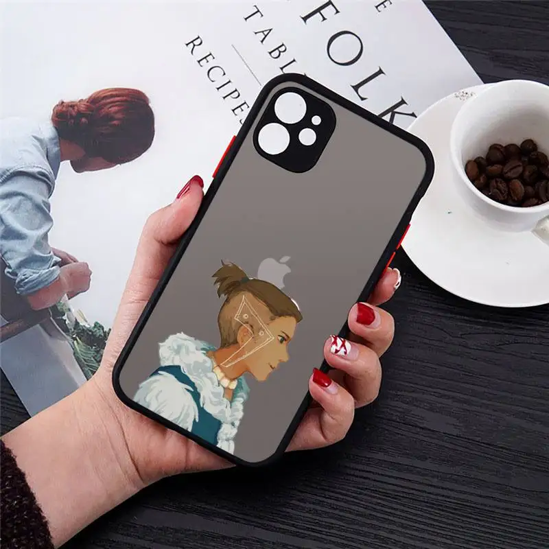 

Avatar the Last Airbender clear Phone Case matte transparent For iphone 7 8 11 12 plus mini x xs xr pro max cover