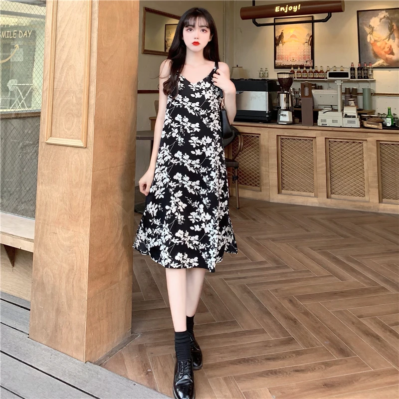 

Женское летнее платье с цветочным принтом, сексуальное длинное платье с V-образным вырезом и открытой спиной, женское элегантное вечернее п...