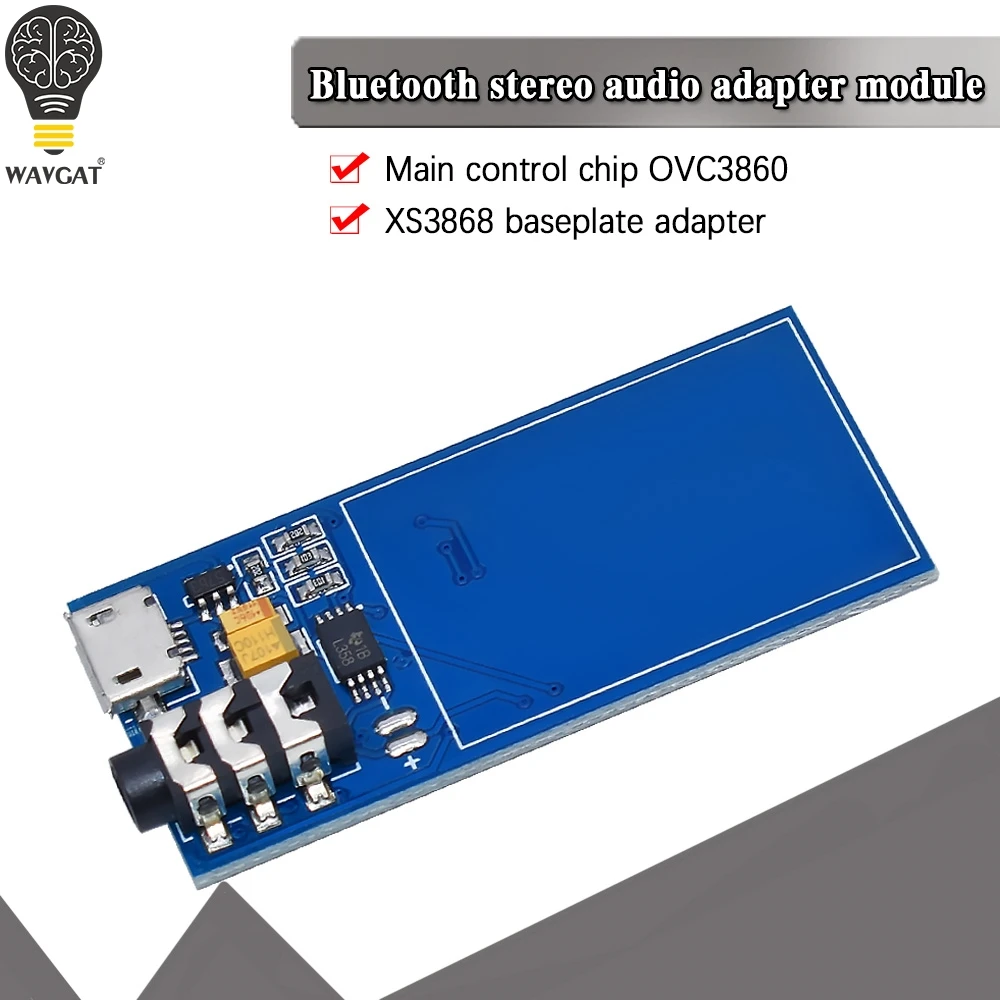 Плата адаптера заднего плана XS3868 главный чип Bluetooth стерео звуковой экран module OVC3860