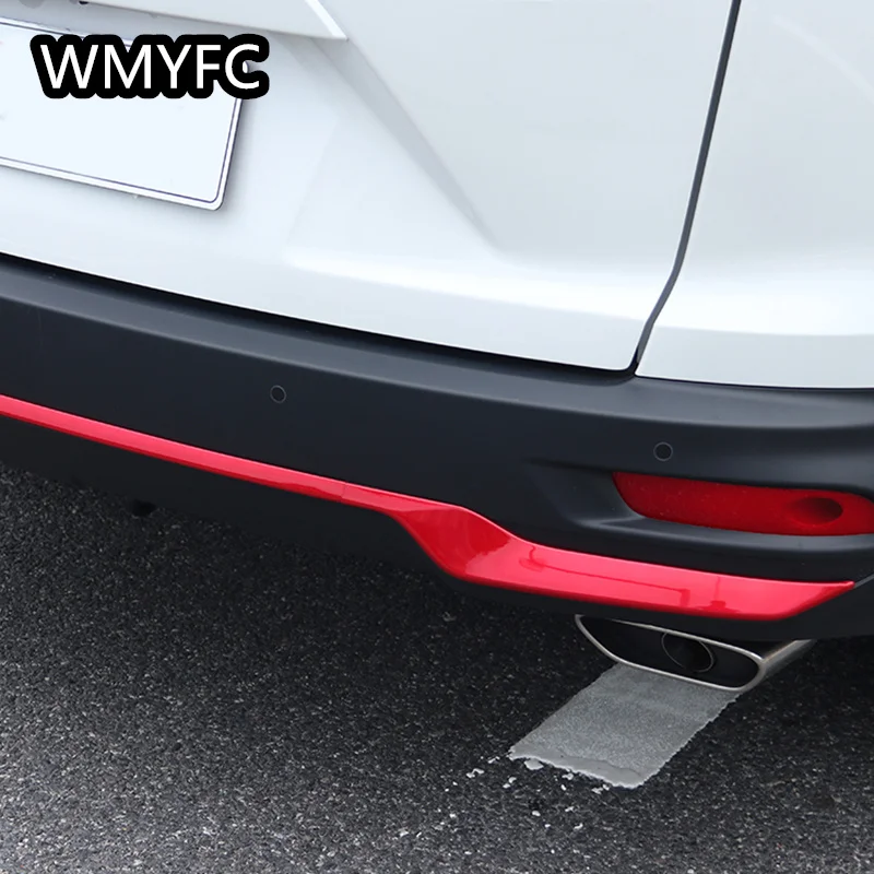 Автомобильная Задняя Крышка багажника отделка бампера нижняя задняя защита