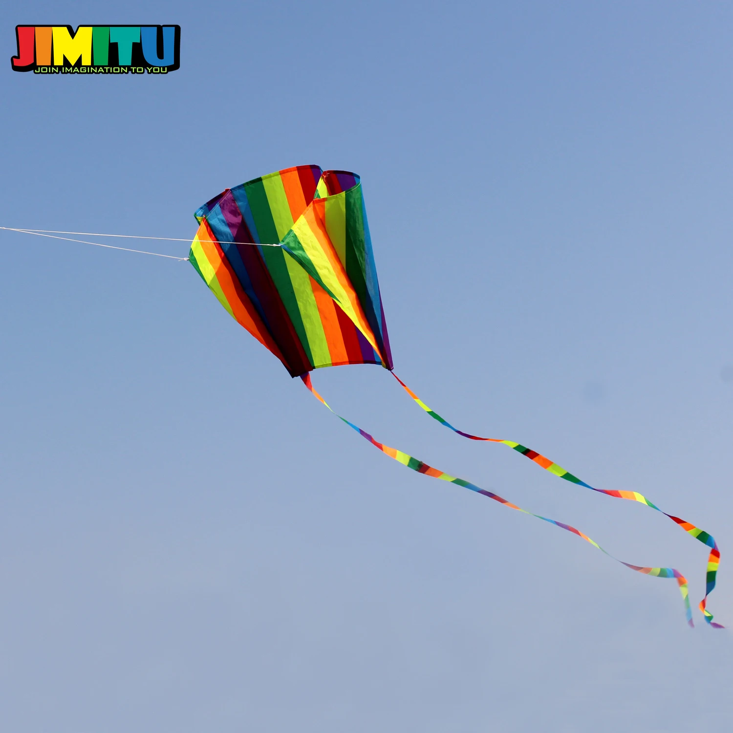Цветной воздушный змей с хвостами 200 см 30 м летающая линия открытый мягкий