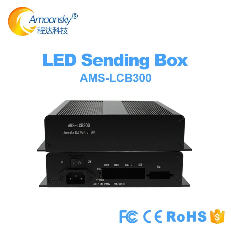 Free shipping LCB300 sending box support Linsn Nova Cololight sending control card for video processor