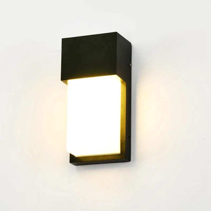 Светодиодный наружный настенный светильник водонепроницаемый светодиодный для