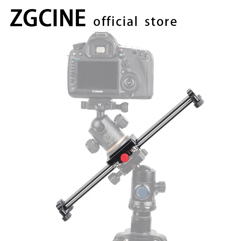 

ZGCINE Camera Slider Rail for video shooting 30CM portable slider Rail for Canon Nikon Sony DSLR iphone12 13 Xiaomi