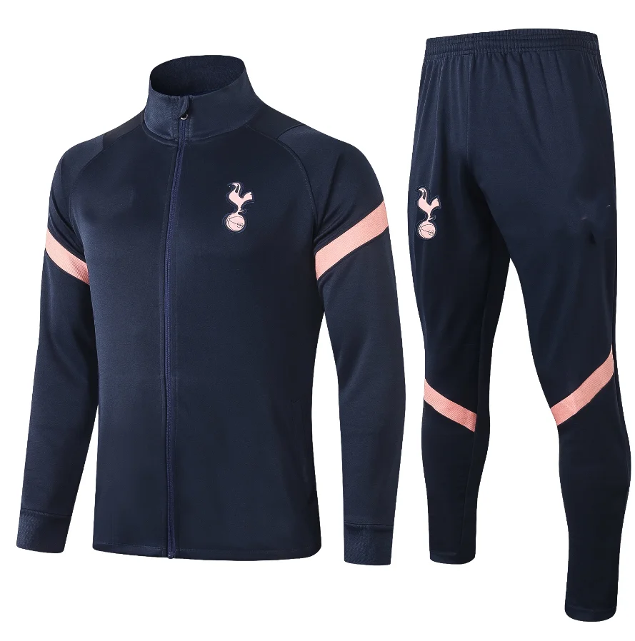 

New 2021 2022 Mens Tracksuit Football Training Suit Kits 21 22 Men Soccer Tracksuits Jogging Jacket Sets Chandal