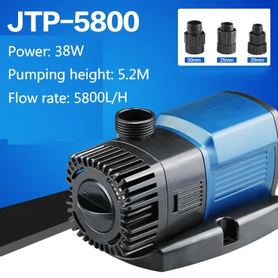 JTP-5800 Водяной насос насосный погружной насос преобразования частоты немой небольшой Циркуляционный фильтр энергосберегающий аквариумный насос - Цвет: JTP-5800