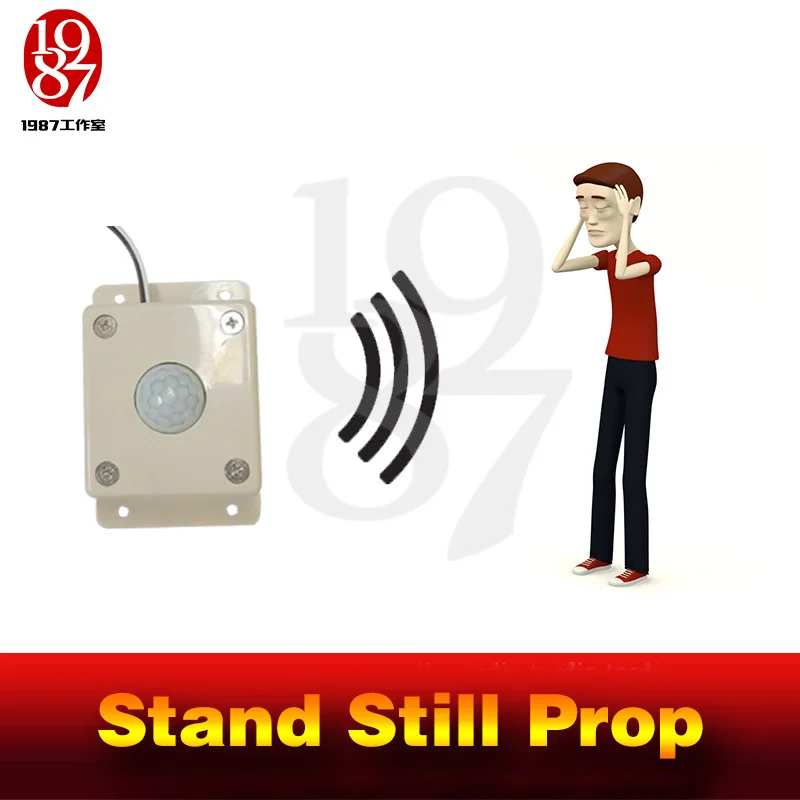 JXKJ1987 реквизит для комнаты escape donot move prop reality room stand to из камеры человеческого