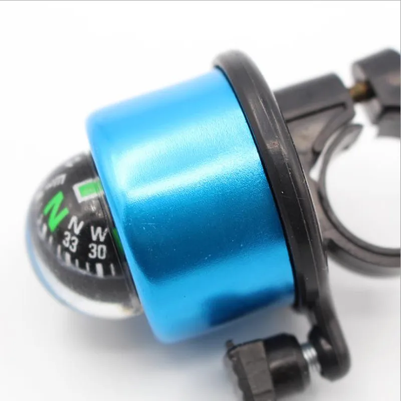 Мини Компас велосипедный Звонок спортивный руль кольцо с компасом вниз клаксон