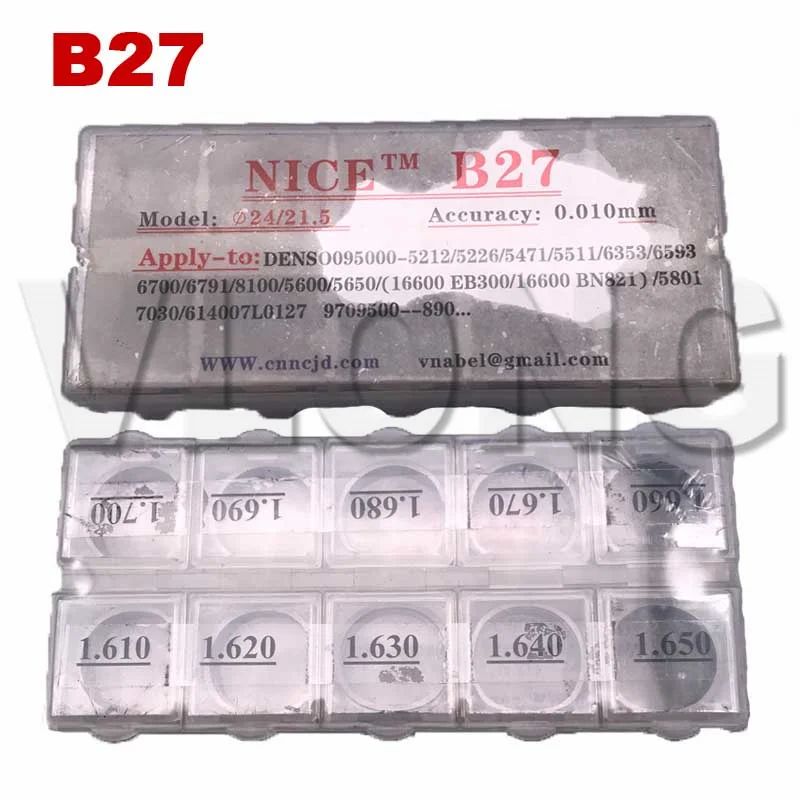 B27 наладочные шайбы для инжектора с общей топливной магистралью наборы ремонта