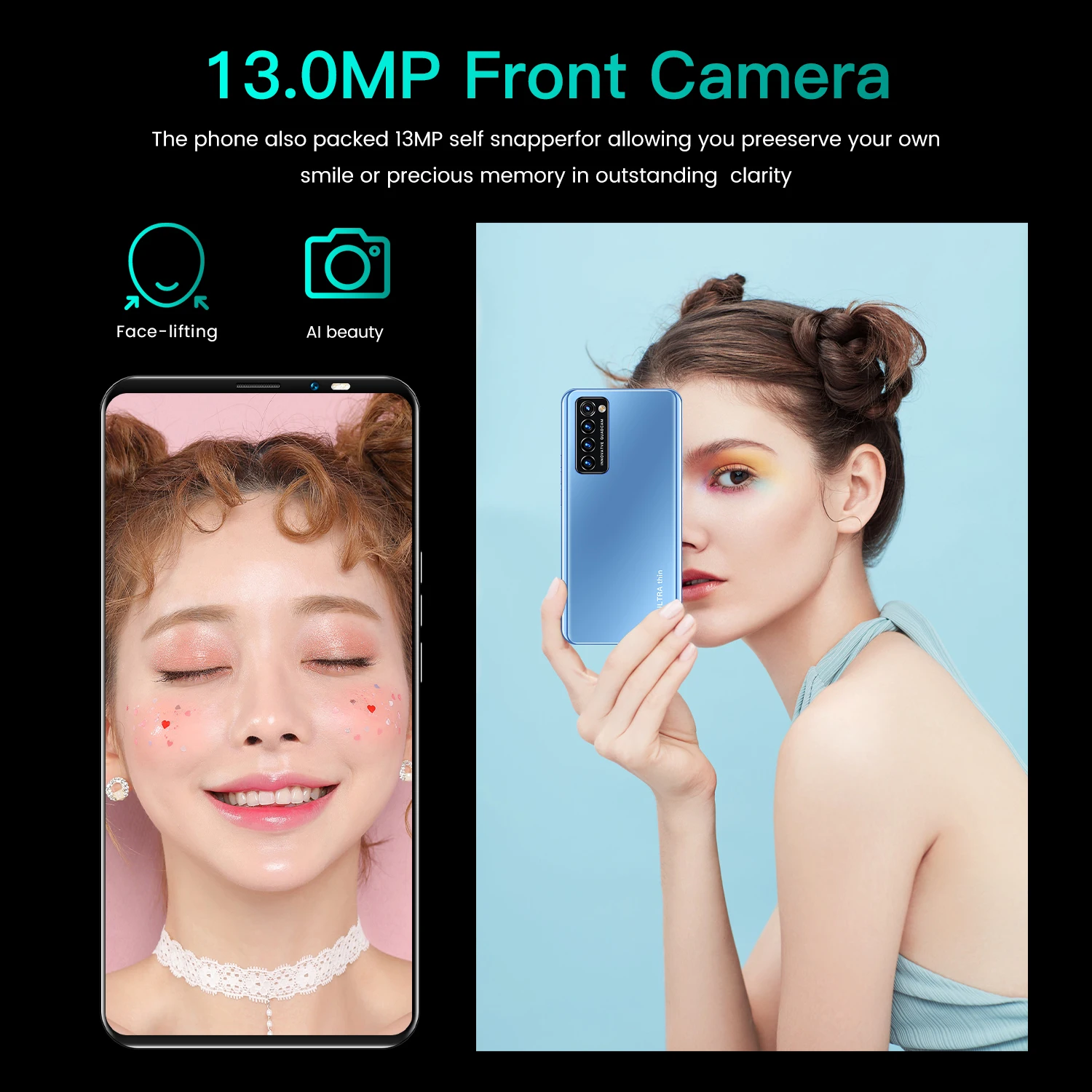 

Rino6 Pro 5.8 Inch 5G Cheap Smartphone 8+256GB 10 Core 4800mAh 13+24MP Support Face Unlock Dual SIM Andriod Mobile Phone