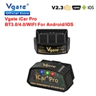 Сканер Vgate elm 327 iCar Pro obd2, совместимый с Bluetooth, диагностика автомобиля с Wi-Fi, сканер ELM327 obd 2 odb2, инструмент для IOSAndroid