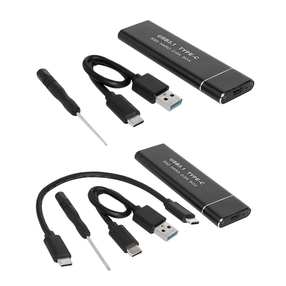 10 Гбит/с M.2 NVME PCIe к USB3.1 GEN2 M ключ твердотельный диск корпус адаптер для 2230/2242/2260/2280