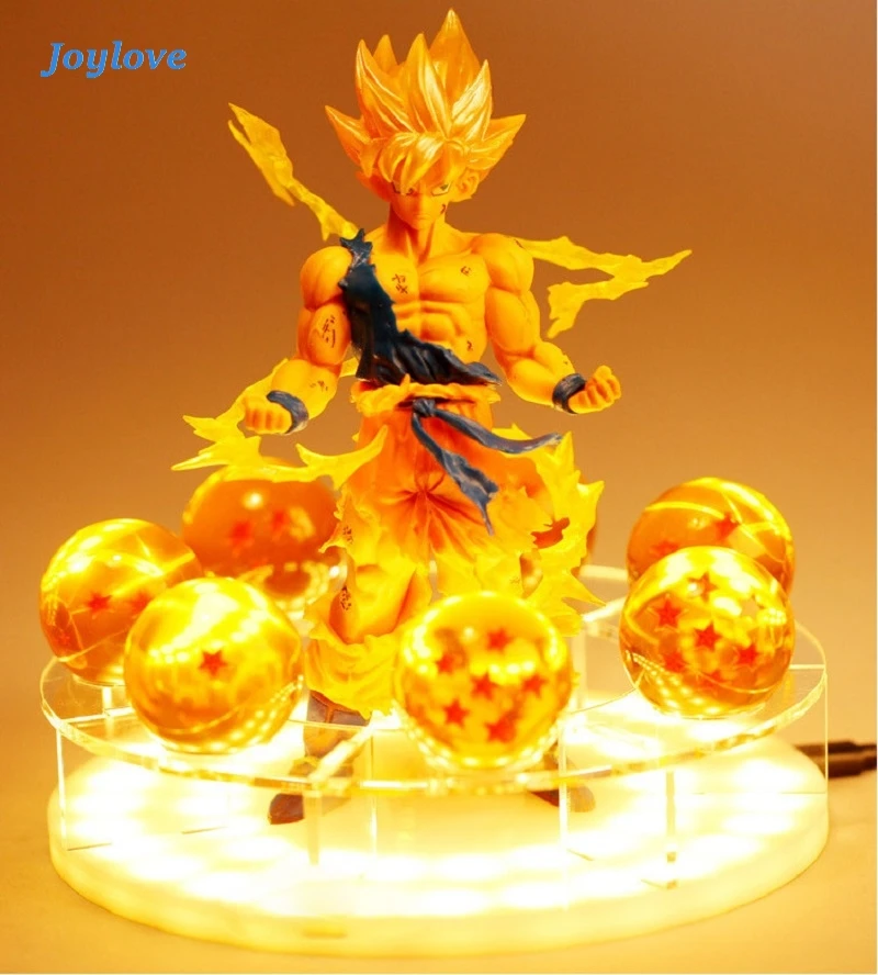 

JOYLOVE LED Table Lamp Spirit Bomb Night Light Room Decorative Lighting