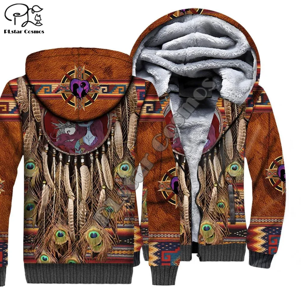 

The Nightmare Before Christmas 3D printed zipper Hoodies Men Women Fashion Warm double plus velvet jacket cosplay costumes 01