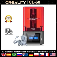 creality 3d printer halot one cl 60 resin uv resin printer lcd photocuring ball linear rails air filtration system 127x80x160mm