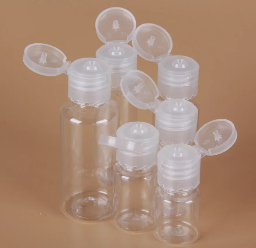 

1pcs Portable Travel Bottle 10ml 20ml 30ml 50ml 60ml 100 ml Plastic Bottles Travel Sub Bottle Shampoo Cosmetic Lotion Container
