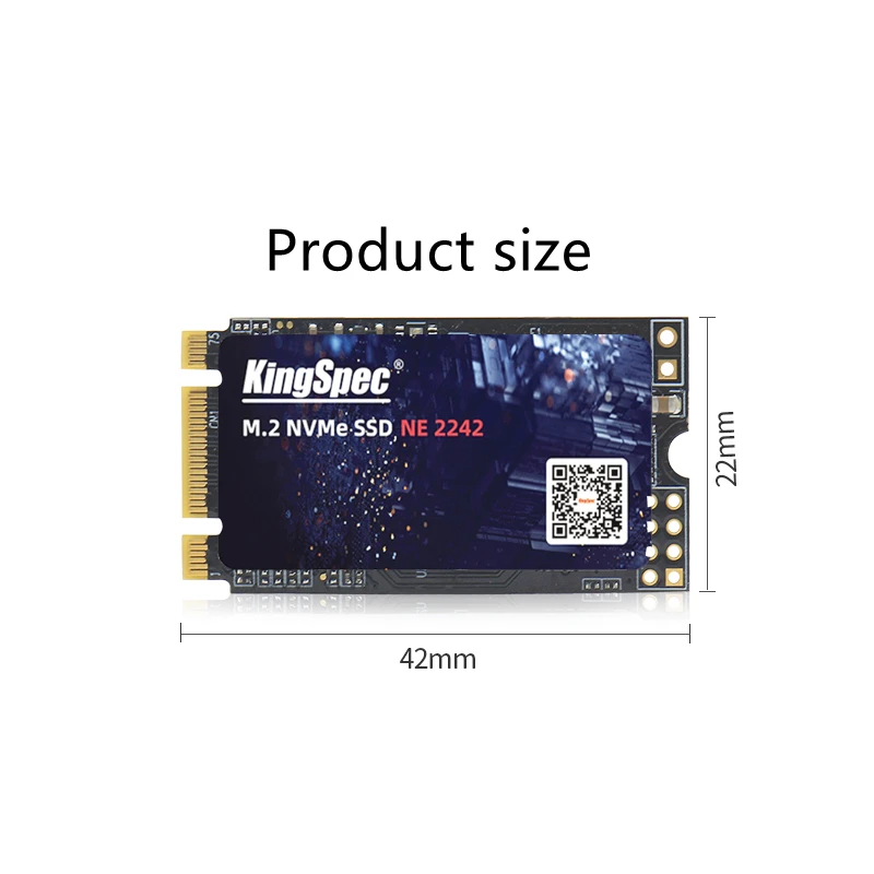 Ssd- KingSpec M2 NVME 2242 SSD 500  M.2 SSD PCIe NVME 128  512 1  2242    hdd  ,  ,