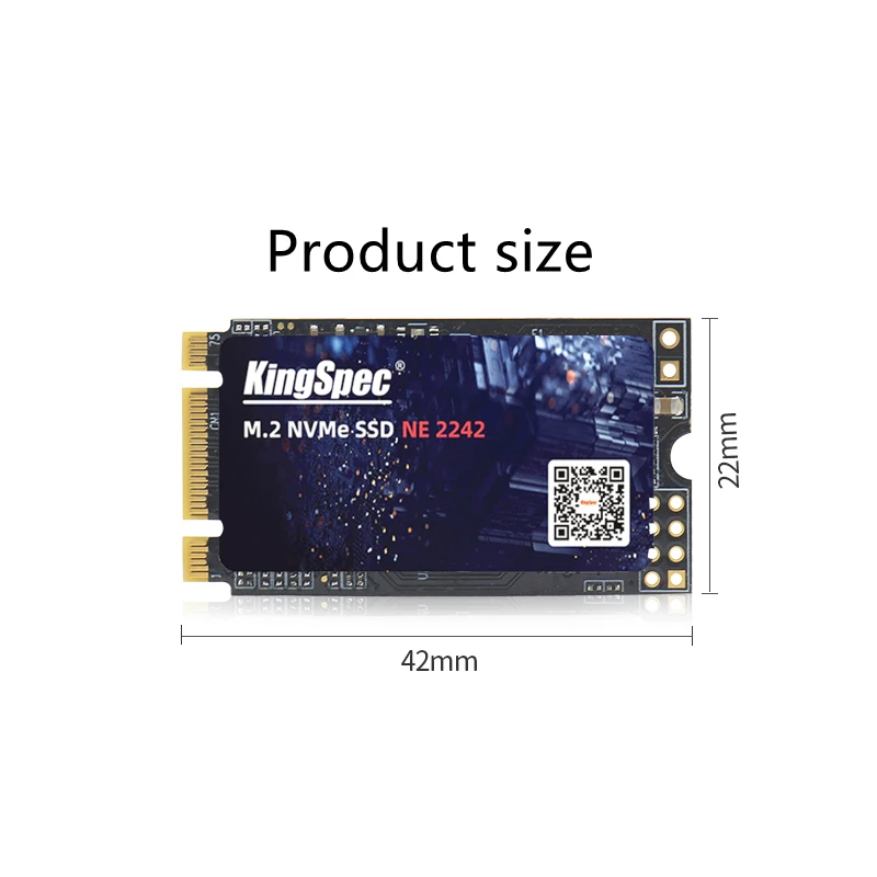 SSD KingSpec M2 NVME 2242 500 Гб M.2 PCIe 128 ГБ 512 ТБ внутренний жесткий диск hdd для ноутбука