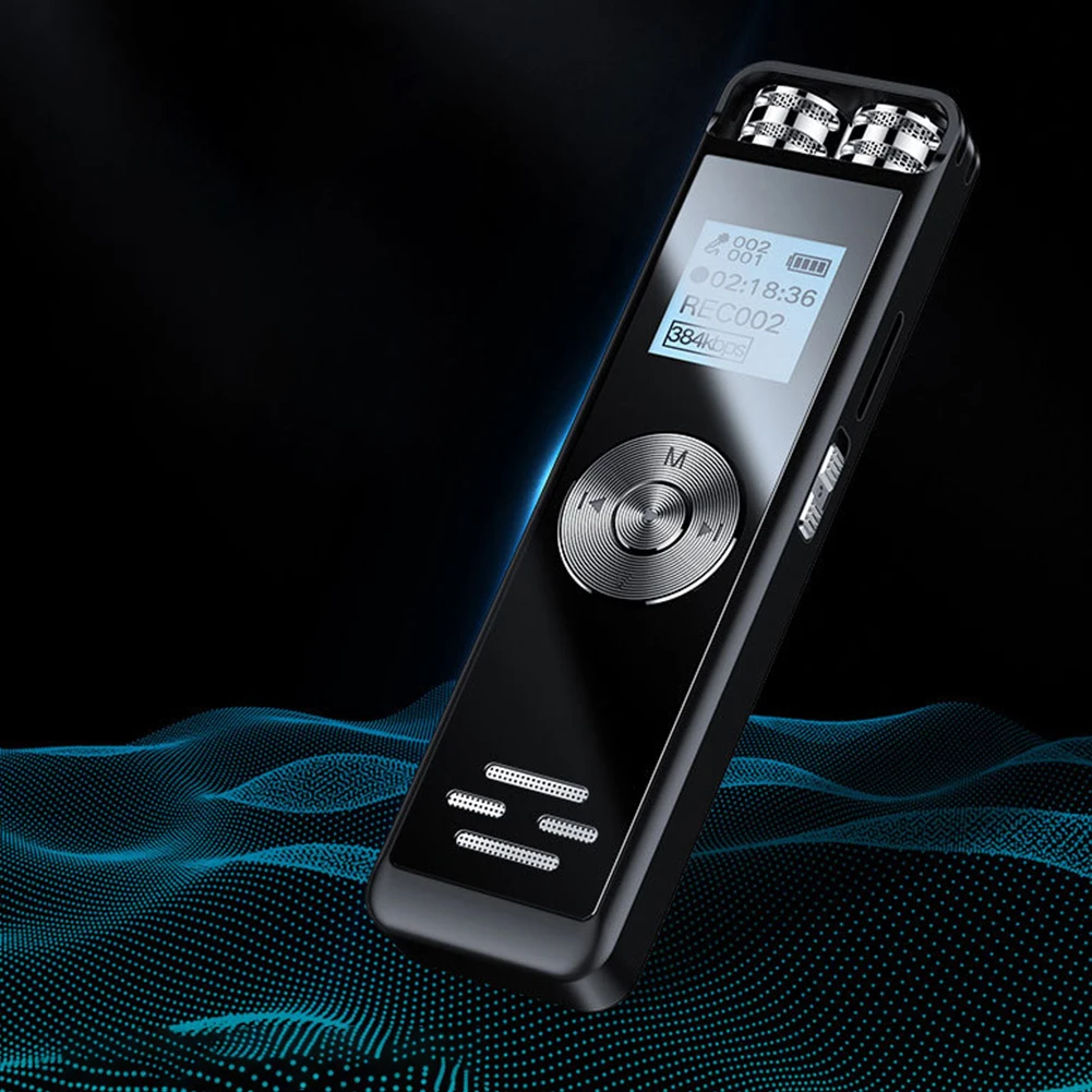 Поддержка TF карты двойной микрофон USB диктофон MP3 музыкальный плеер лекции