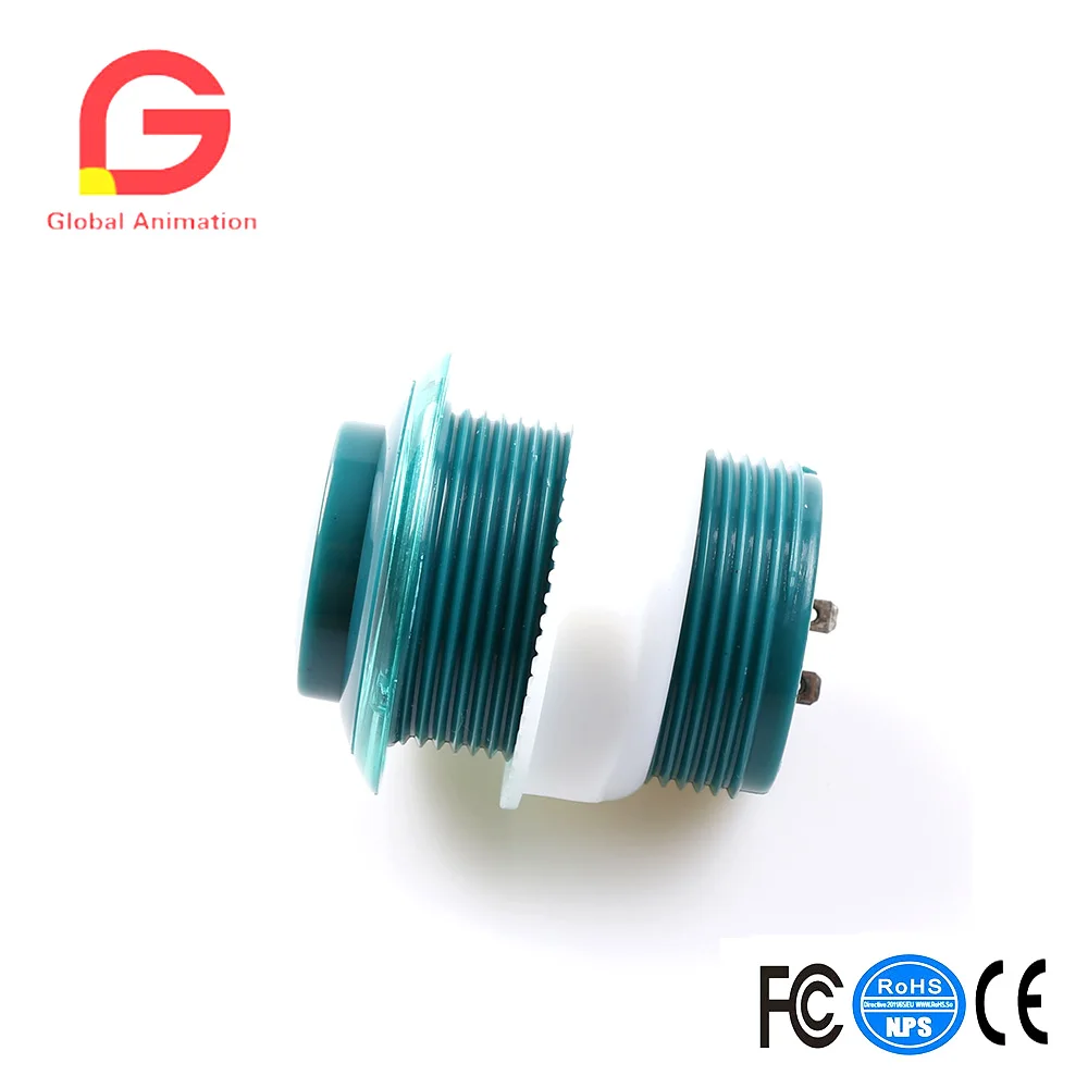 Аркадная игра набор сделай сам 8X аркадная кнопка с полупрозрачным ободом +