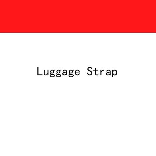 St - Цвет: Luggage Strap