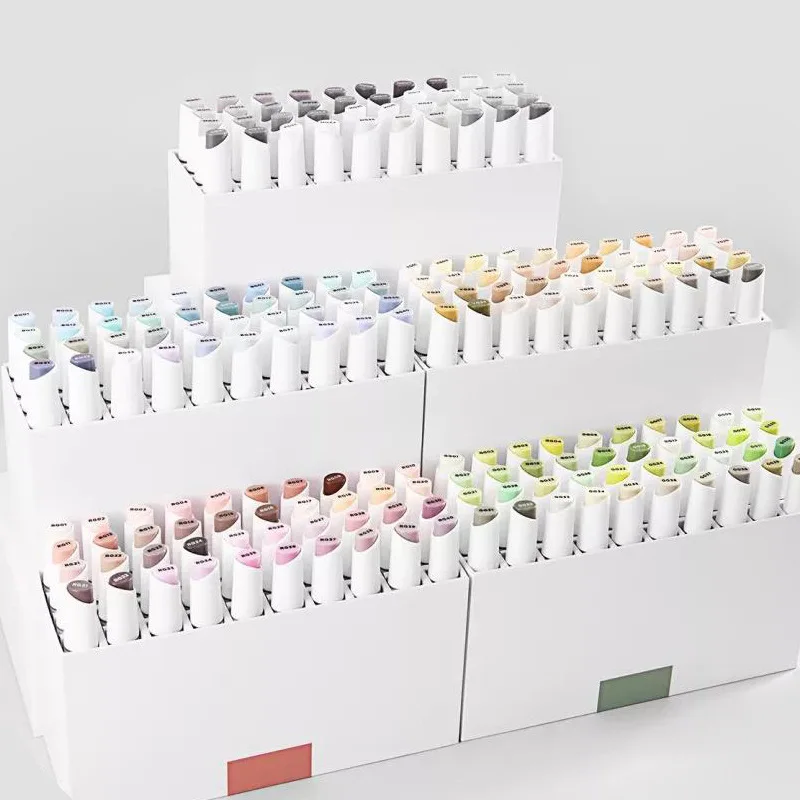 Фломастер с двойной головкой 40 цветов/набор|Маркеры для рисования| |