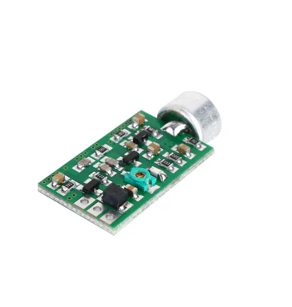 

FM Audio Transmitter Module FM Microphone Wireless Pickup 3V 5V FM Transmitter MIC Core Board V4.0