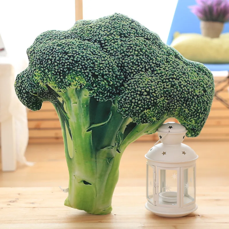 Artificial Cabbage / Broccoli Potato Pillow Cushion&amppillows Creative 3D Printed Bedding Living Room Office Decorative | Дом и сад