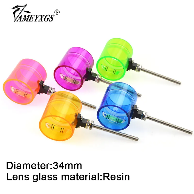 Блочный лук для стрельбы из лука смола объектив целеуказатель козырек прицел с 6X