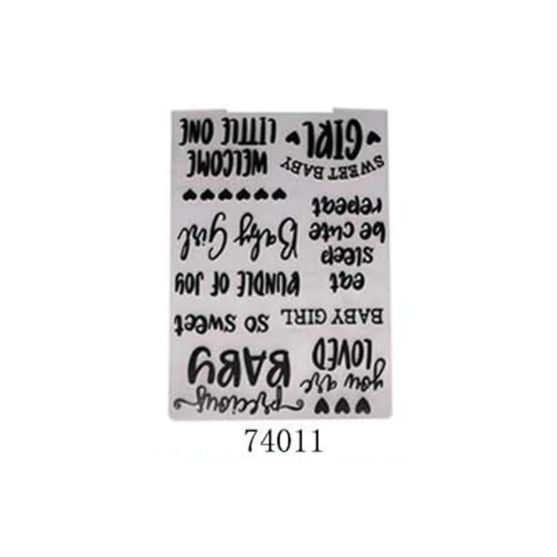 74011 letter heart 1 шт шаблон для тиснения бумажных карт пластиковая папка для тиснения DIY Фотоальбом многофункциональный шаблон ремесло карточные трафареты - Цвет: 74011 letter heart