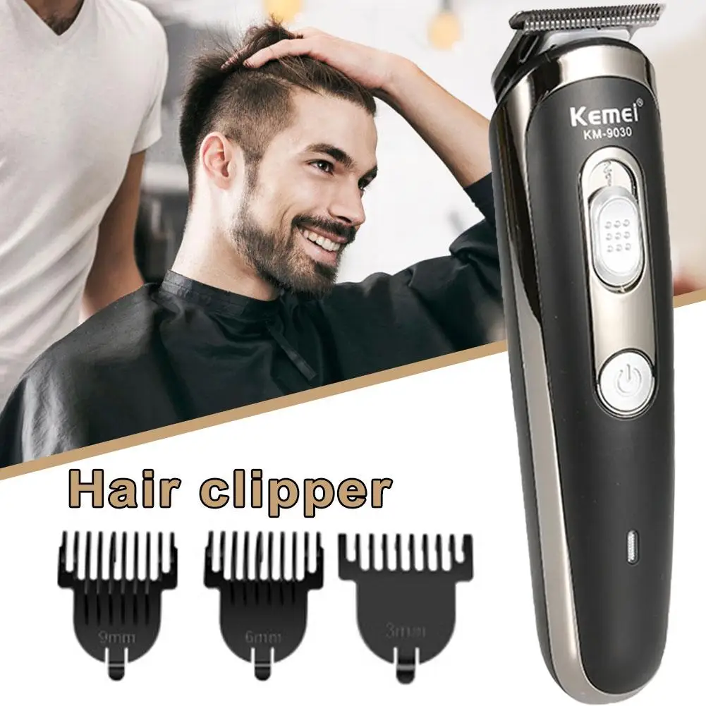 

Electric Hair Clipper Rechargeable Shaver Professional Hair Trimmer Cordless Men's Hair Cutting Machine Beard Trimer
