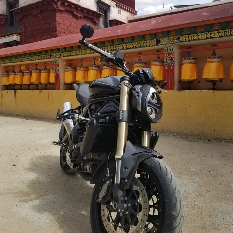 Мотоцикл зеркала складный круглый бар конец боковое зеркало заднего вида для