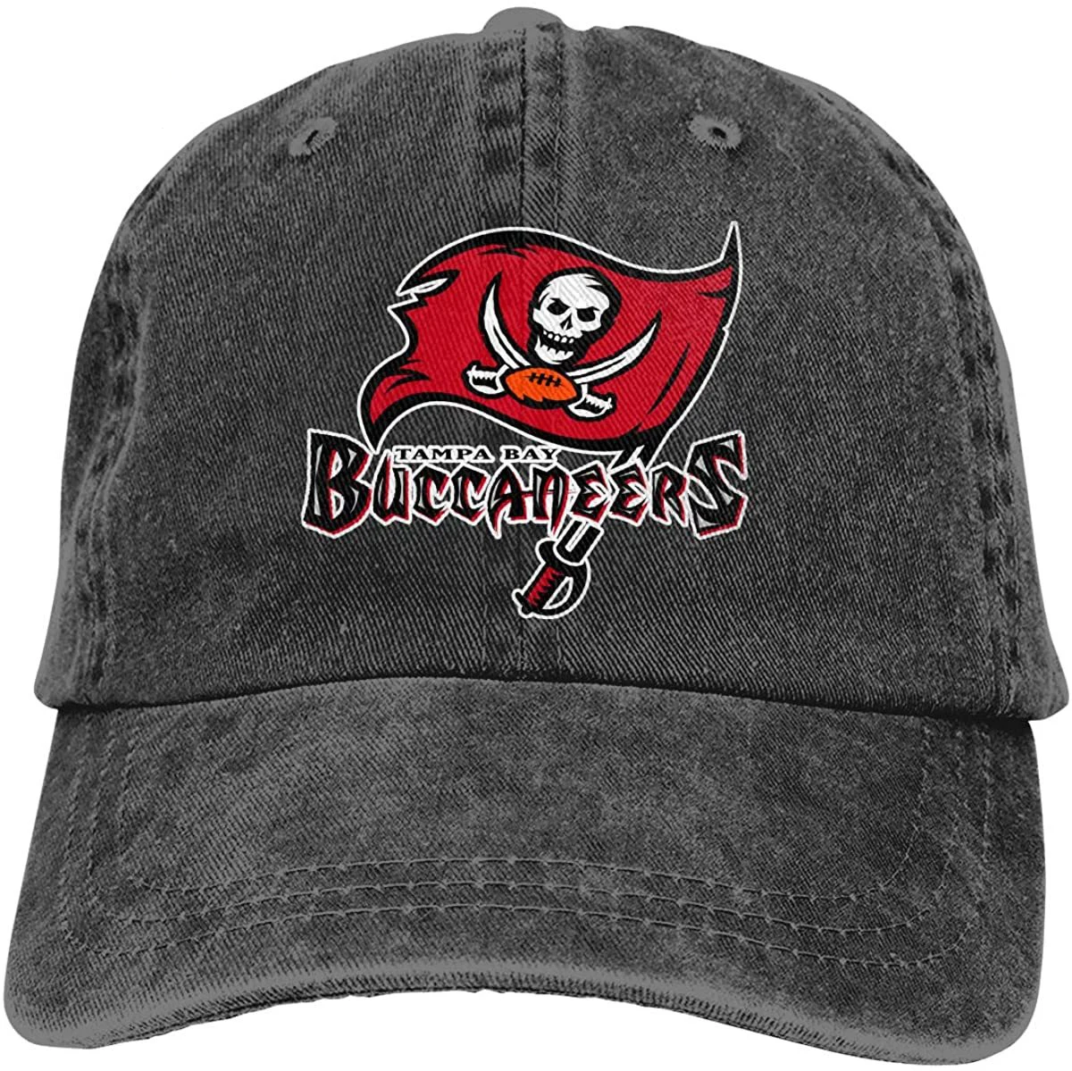 

Franklin Sports Buccaneers Hat New Logo 2020 Football Hat Adjustable Black of Tampa Bay Fans