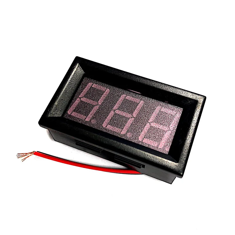 0 56 Цифровой вольтметр DC5 120V/DC 5 в до 120 цифровой напряжение Панель метр для 12 В 24 96