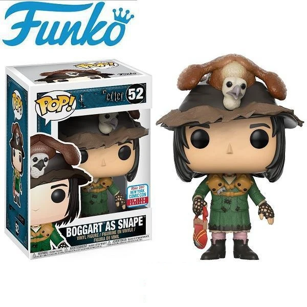 Экшн фигурки Funko POP Гарри Поттер Боггарт как Снейп метла модели игрушки для детей
