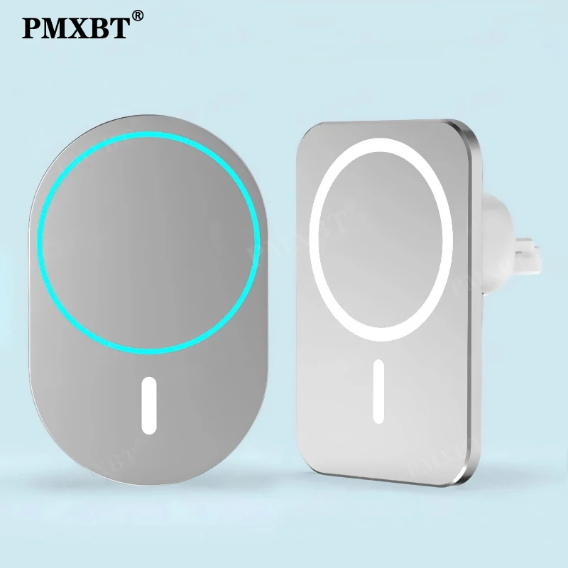 

Wireless Charger Air Vent Mount Car Phone Holder For iPhone 13 Pro Max Xiaomi 11 Mobile Phone 15W Fast Charging Magnetic Charger