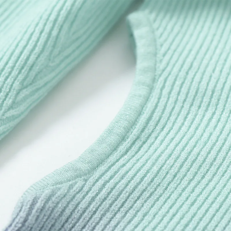 Taew same sweater 2020 new women's lazy style slim cardigan medium length tapered Knitted Top autumn |