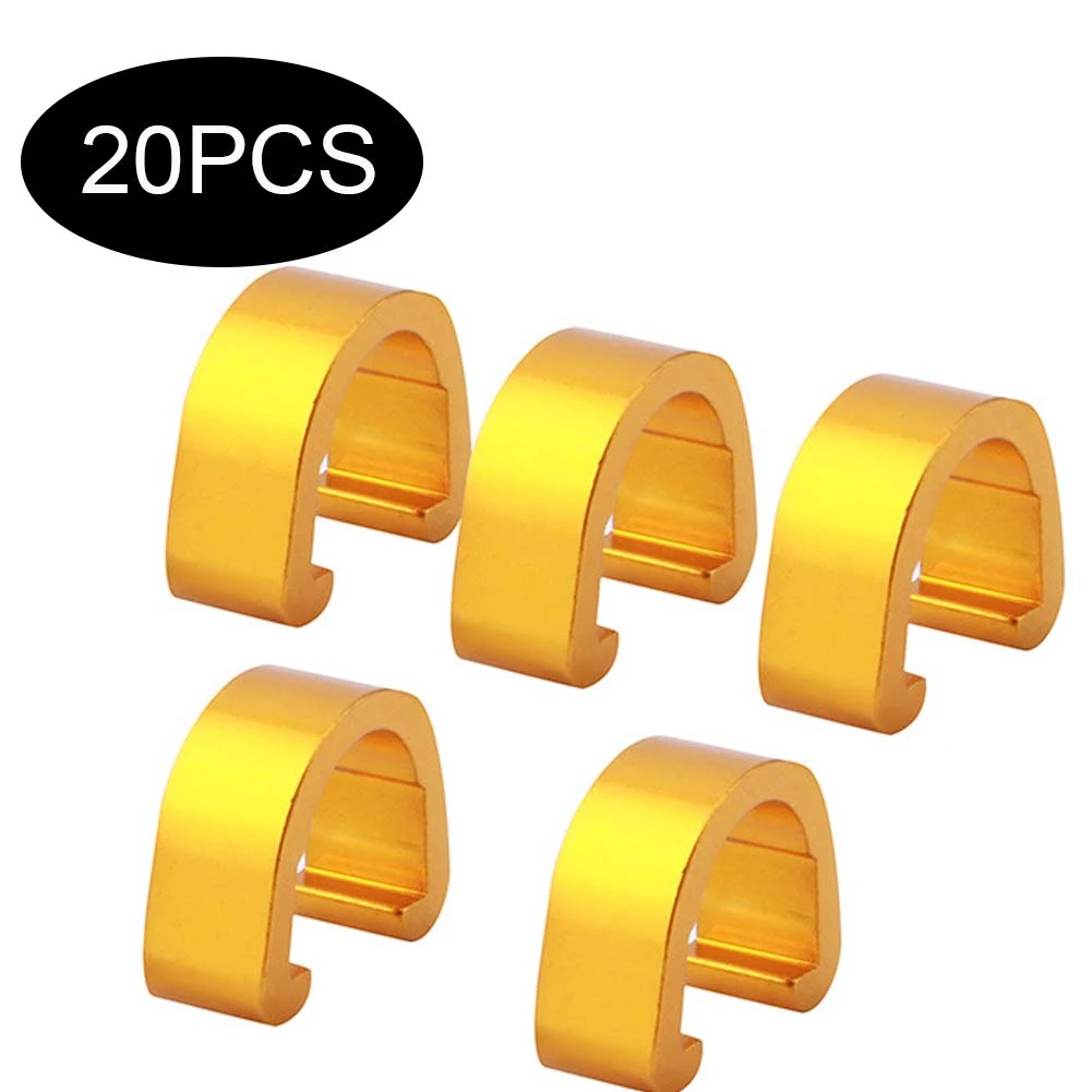 20 шт. набор тормозных кабелей для велосипеда из нержавеющей стали u образная