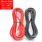 Силиконовый резиновый кабель, оловянный медный провод, 281012141618202224AWG, супер мягкий, термостойкий для батареи, инвертора, детской