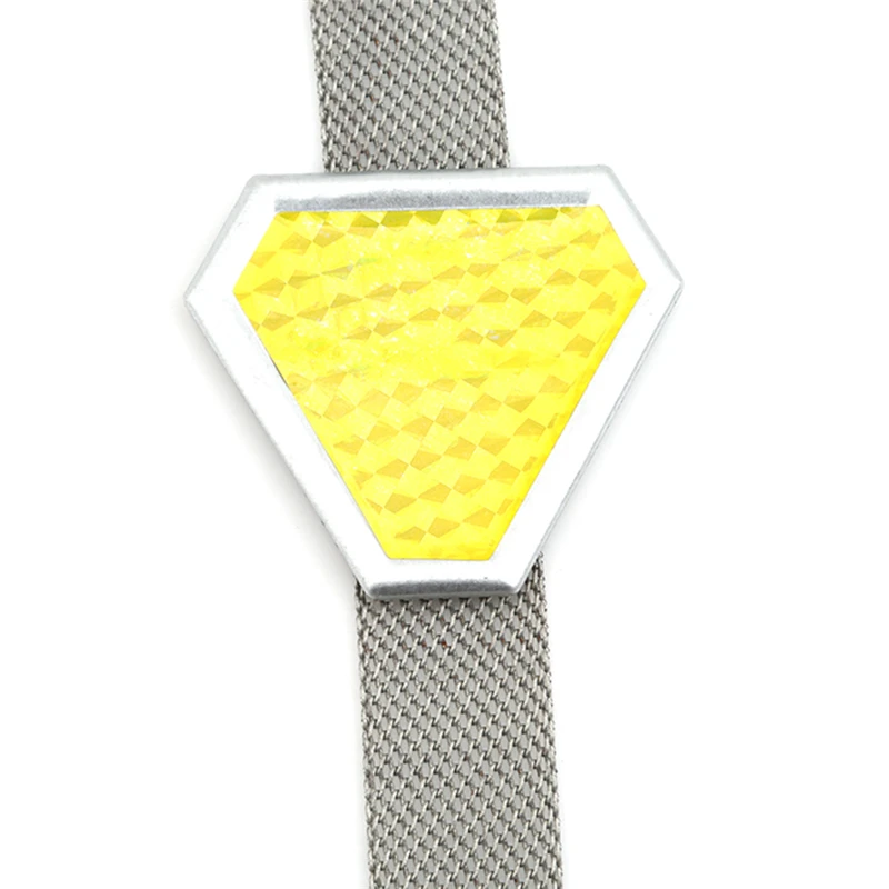 

Yellow Car Metal Static Electricity Wwith Car Warning Reflective Triangle Electrostatic Strip