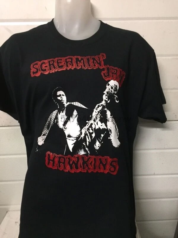 SCREAMIN JAY HAWKINS футболка с надписью i Положить Заклинание На вас кричащий судороги
